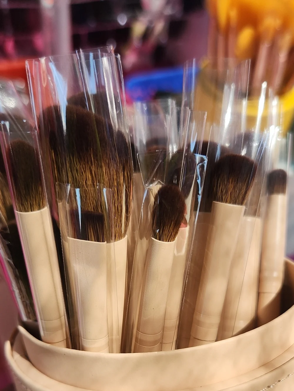 Beauty Creations Nude/Tan Makeup Brush Holder